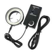 144 LED Adjustable Ring Light Illuminator Lamp For Industry Microscope Industrial Camera Magnifier