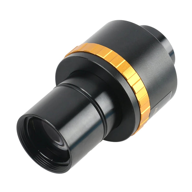 0.37X 0.5X 0.75X Focusable Microscope Electronic Eyepiece C Mount Adapter Lens to 23.2mm Interface For Video Microscope Camera