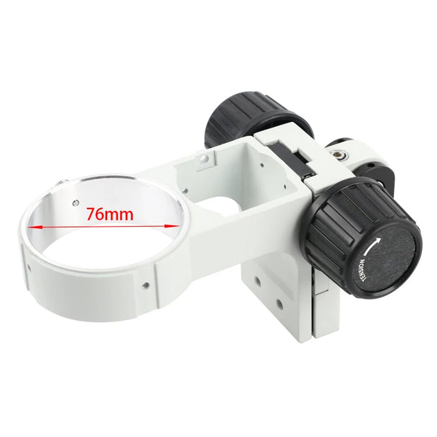 76mm Diameter Adjustable Stereo Microscopes Arm Holder Focusing Bracket For Tinocular Binocular Microscopio