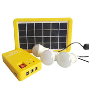 Solar Light Lithium Solar Power Panel Generator Kit Small Home System 3 LED Bulb Highlight Energy Saving Light Solar Lighting