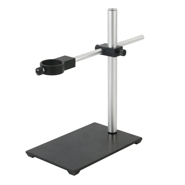 42mm 50mm Ring Focusing Holder Adjustable Lab Industrial Video Microscope Stand Metal Desktop Bracket For HDMI VGA Video Camera