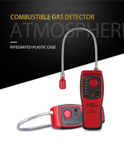 Gas Analyzer Combustible gas detector port flammable natural gas Leak Location Determine meter Tester Sound Light Alarm AS8800L