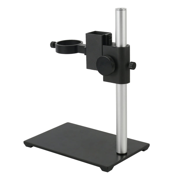 42mm 50mm Ring Focusing Holder Adjustable Lab Industrial Video Microscope Stand Metal Desktop Bracket For HDMI VGA Video Camera