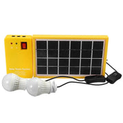 Solar Light Lithium Solar Power Panel Generator Kit Small Home System 3 LED Bulb Highlight Energy Saving Light Solar Lighting