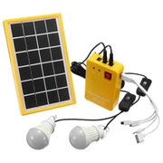 Solar Light Lithium Solar Power Panel Generator Kit Small Home System 3 LED Bulb Highlight Energy Saving Light Solar Lighting