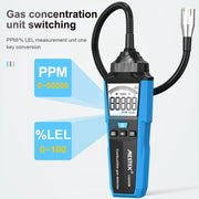 USB Charge Combustible Gas Detector CO Gas Analyzer LPG Meter Flammable Natural Gas Leak Location Determine Meter Tester