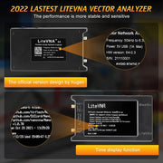 LiteVNA 4 inch NanoVNA 50kHz-6.3GHz / 10KHz -1.5GHz Vector Network Analyzer Antenna Analyzer HF VHF UHF SWR HW Version 4.3