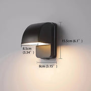 LED Outdoor Wall Light Adjustable Rotable Waterproof Outside Porch Lights Courtyard Garden Modern Nordic Wall Decoration Sconce