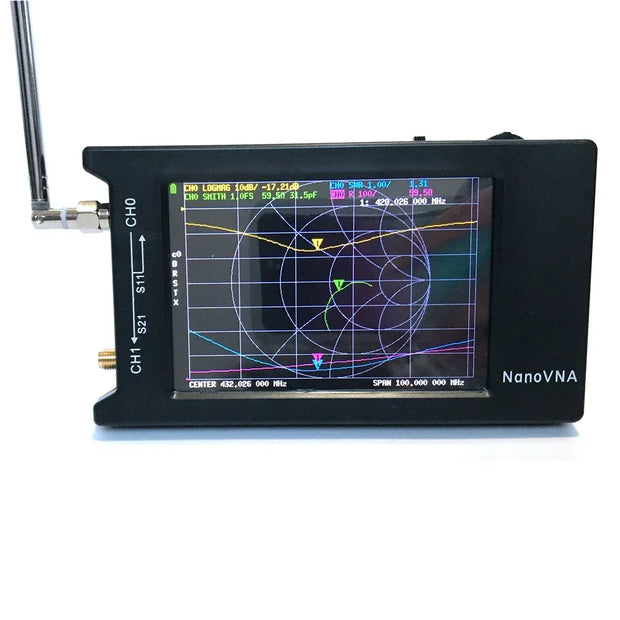 Original Zeenko NanoVNA-H4 4.0" display 4.2 version 1950mAh battery Vector Network Analyzer HF VHF UHF Antenna Analyzer