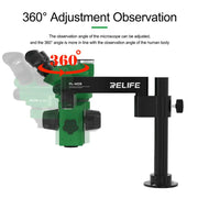 RELIFE RL-M28 Universal Microscope Swing Arm Bracket Telescopic Folding 360° Swing Height Adjustment Microscope Stand