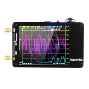 NanoVNA Tester 50KHz-1.5GHz Standing Shortwave MF-HF VHF-UHF Antenna Analyzer with Card Slot Built-in DropShipping