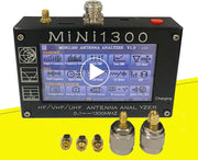 Upgraded Mini1300 Antenna Analyzer 0.1Mhz~1300MHz with SMA Calibration Kits Vector Network Analyzer Multitester Portable Al