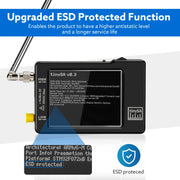 Upgraded Hand held tiny Spectrum analyzer TinySA 2.8" display 100kHz to 960MHz with ESD proteced Version V0.3.1_E