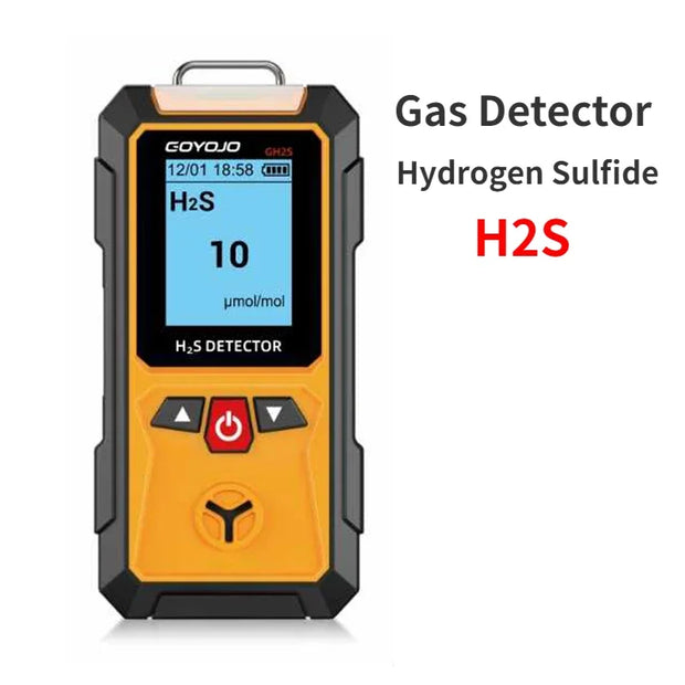 Gas Detector Meter Oxygen O2 Carbon Monoxide CO H2S Ex Combustible Gas Analyzer Leak Detector Air Quality Monitor