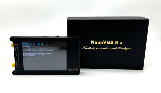 Original Zeenko NanoVNA-H4 4.0" display 4.2 version 1950mAh battery Vector Network Analyzer HF VHF UHF Antenna Analyzer