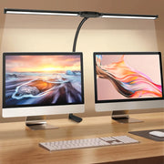 Xiaomi Mijia Double Head LED Desk Lamp Dimmable PC Monitor Light USB Table Reading Eye Protection Lights with Clamp Swing Arm