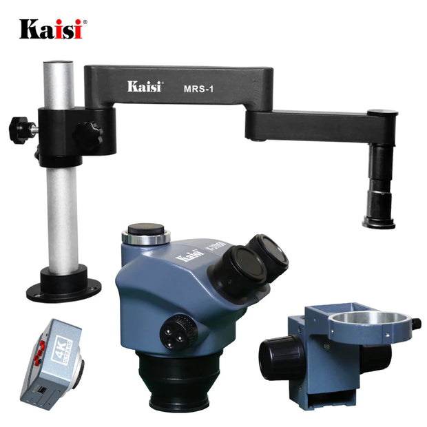 Kaisi 37050 MRS Microscope Trinocular 360 Degree Folding Stand 4K Camera Phone Repair Tool