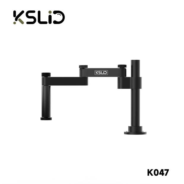 RF4 KSLID K047 Microscope Swing Metal Arm 360° Rotatable Articulating Stand Stereo Trinocular Digital Video Microscope Camera