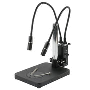 3 in 1 6W 6500K Industry Microscope LED Gooseneck Light Illuminator Lamp Spot Light Lamp Fill Light Lamp With 60 LED Ring