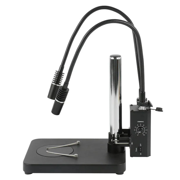 3 in 1 6W 6500K Industry Microscope LED Gooseneck Light Illuminator Lamp Spot Light Lamp Fill Light Lamp With 60 LED Ring