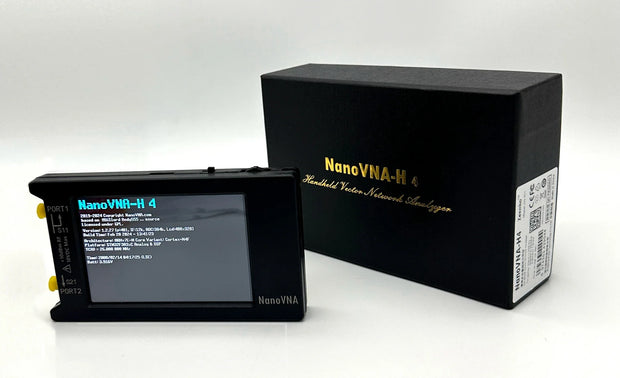 Original Zeenko NanoVNA-H4 4.0" display 4.2 version 1950mAh battery Vector Network Analyzer HF VHF UHF Antenna Analyzer