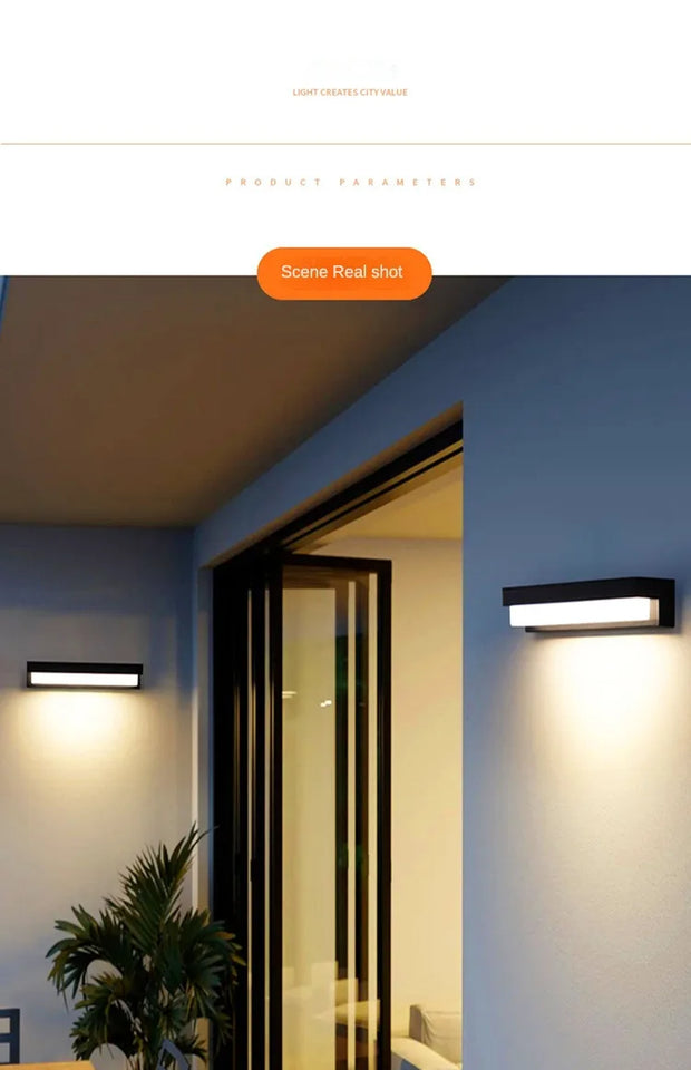 Solar LED Wall Light IP65 Waterproof Outdoor Wall Lamp Garden Balcony Decor Villa Door Number  Wall Sconce Indoor Lighting