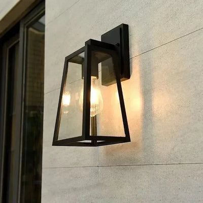 Outdoor European Style Wall Lamp Thickened Waterproof Super Bright Outdoor Wall Lamp Courtyard Balcony Wall Light