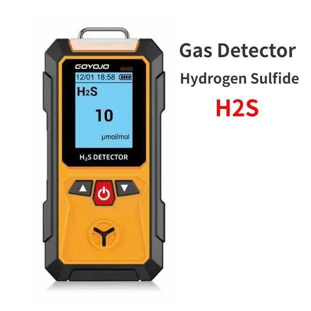 Gas Detector Meter Oxygen O2 Carbon Monoxide CO H2S Ex Combustible Gas Analyzer Leak Detector Air Quality Monitor