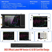 Spectrum Anslyzer NanoVNA-H4 Vector Network Antenna Analyzer 10KHz-1.5GHz MF HF VHF UHF Antenna Tuner nano vna NanoVNA-H