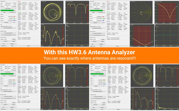 Spectrum Anslyzer NanoVNA-H4 Vector Network Antenna Analyzer 10KHz-1.5GHz MF HF VHF UHF Antenna Tuner nano vna NanoVNA-H