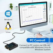 2023 New Handheld 2.8" Display Tiny Spectrum Analyzer TinySA ULTRA 4" Display 100kHz to 5.3GHz with 32GB Card Version V0.4.5.1