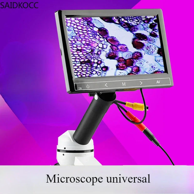 SAIDKOCC Microscope universal accessory display screen 5 inch 7 inch 10 inch built-in electronic eyepiece display screen