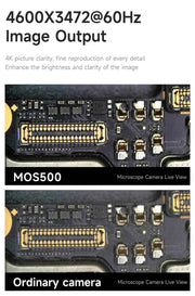 MECHANIC MOS500 MOS510 MOS 4K MOS 4K PRO Microscope Camera HD 4K Video PCB Motherboard Electronics Soldering Repair