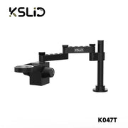 RF4 KSLID K047 Microscope Swing Metal Arm 360° Rotatable Articulating Stand Stereo Trinocular Digital Video Microscope Camera