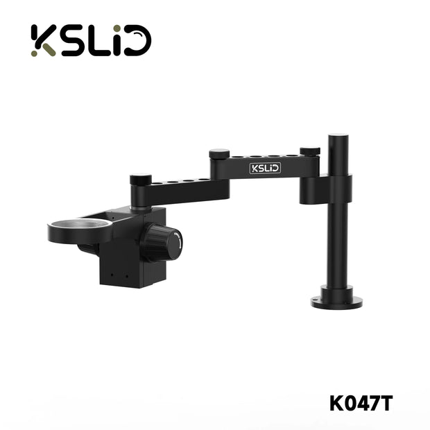 RF4 KSLID K047 Microscope Swing Metal Arm 360° Rotatable Articulating Stand Stereo Trinocular Digital Video Microscope Camera