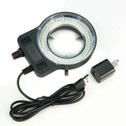 58-65mm Interface Interface Dimmable USB Microscope LED Ring Lamp Brightness Adjustable Stereo Microscope Parts Light