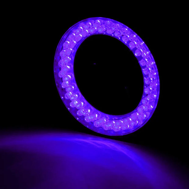 395~400nm 60 PCS LED Microscope UV Ring Light Purple Color Ring Lamp 110V-240V for Microscope Illumination