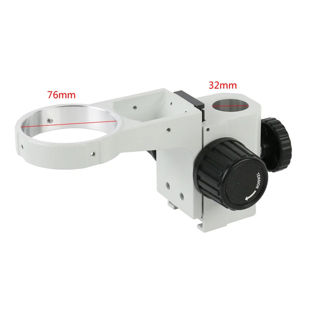 76mm Diameter Adjustable Stereo Microscopes Arm Holder Focusing Bracket For Tinocular Binocular Microscopio