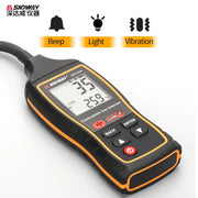 SNDWAY Combustible Gas Detector SW-733A Propane CO Hexane Methane Leak Indicator Port Natural Gas Analyzer 0-100%LEL With Alarm