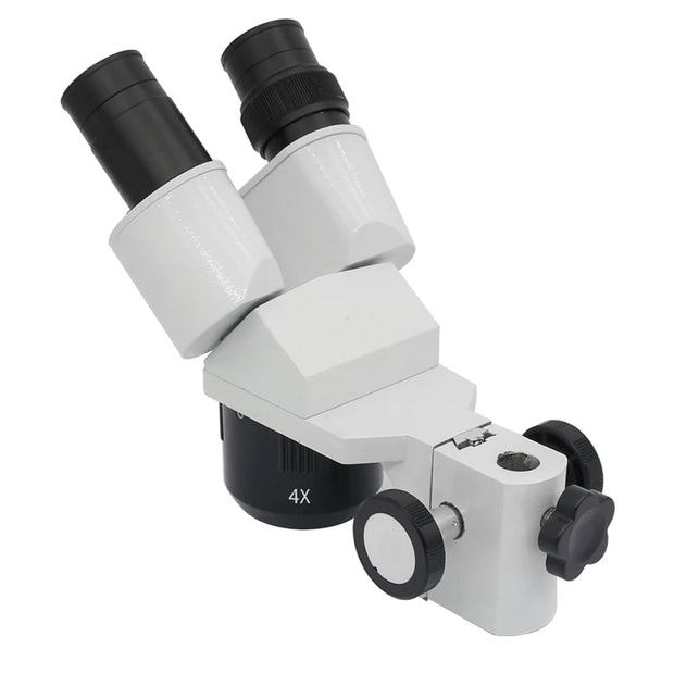 Binocular Stereo Microscope Head 10X 20X 30X 40X Industrial Microscope Accessories 10X Eyepieces 1X 2X 3X 4X Objective Lenses