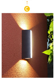 LED outdoor wall lamp waterproof IP65 outdoor lighting porch lamp balcony garden lamp bathroom corridor outdoor wall lamp