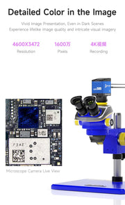 MECHANIC MOS500 MOS510 MOS 4K MOS 4K PRO Microscope Camera HD 4K Video PCB Motherboard Electronics Soldering Repair