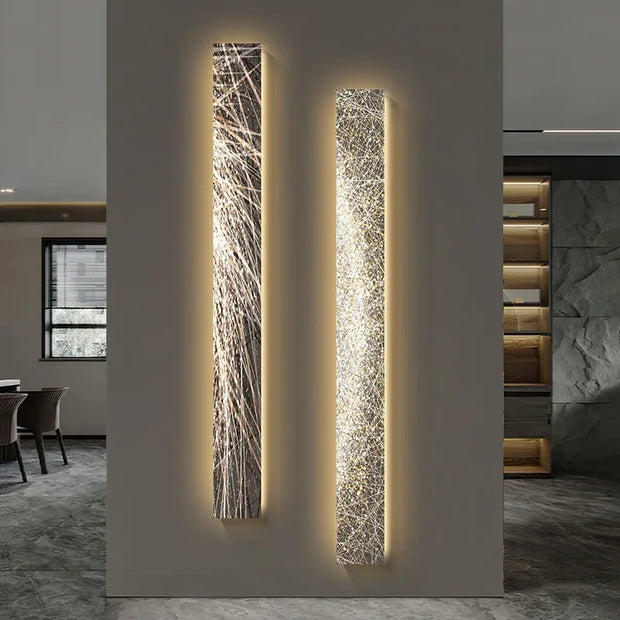 Luxury Wall Lamp Modern Decoration Painting Luminous LED for Living Room Corridor Home Decor Aluminum Alloy Night Light