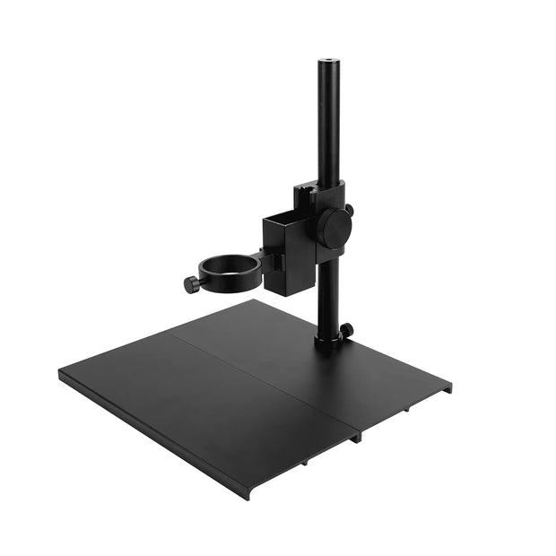 YIZHAN Microscope Focusing Bracket 29CM Aluminum Alloy Adjustable Focusing Holder Table Stand 40mm 50mm For Digital Camera Lens