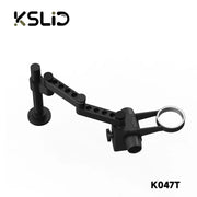 RF4 KSLID K047 Microscope Swing Metal Arm 360° Rotatable Articulating Stand Stereo Trinocular Digital Video Microscope Camera