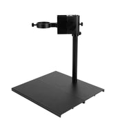 YIZHAN Microscope Focusing Bracket 29CM Aluminum Alloy Adjustable Focusing Holder Table Stand 40mm 50mm For Digital Camera Lens