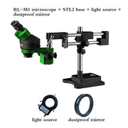 RELIFE RL-M3T Binocular Trinocular Microscope Mobile Phone Repair Electron 7-45x Long Arm 4k Camera Microscope