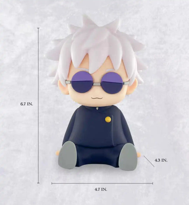 Sunrisepop Jujutsu Kaisen Satoru Gojo Action Figures Night Light Collectible Ornaments Pat Light Desk Night Lamp Bedroom Gifts