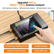 Spectrum Anslyzer NanoVNA-H4 Vector Network Antenna Analyzer 10KHz-1.5GHz MF HF VHF UHF Antenna Tuner nano vna NanoVNA-H