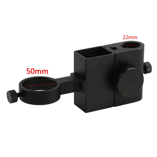 42mm 50mm Ring Focusing Holder Adjustable Lab Industrial Video Microscope Stand Metal Desktop Bracket For HDMI VGA Video Camera